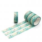 Reusable Skinny Acid Free Patterned Masking Washi Tape for sale