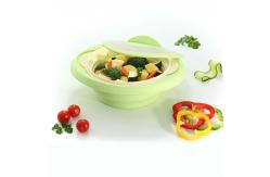 China Nonstick BPA Free 3 In 1 Collapsible Silicone Steam Cooker 1.6L supplier