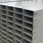 Moisture Resistant Metal Cable Tray Metal Trunking For Electrical Wiring for sale