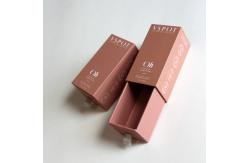China Slide Out Gift Packing Boxes With Ribbon Rigid Cardboard And Custom Design supplier