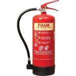 6 Litre Foam Fire Extinguisher Inner Painting PVC Rubber Nozzle For Computer Room for sale