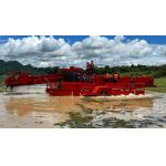 Paddle Wheel Weed Collecting Boat For River Cleaning