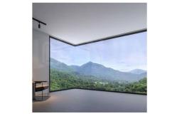 China Soundproof Panoramic Aluminum Fixed Window Triple Glazed For Living Room supplier