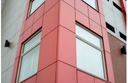 China Easy Maintenance Wooden Aluminum Composite Panel With Excellent Sound Insulation supplier
