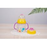 2 In 1 Nipple Suction BPA Free 6 Month 6 Ounce Baby Sippy Cup for sale
