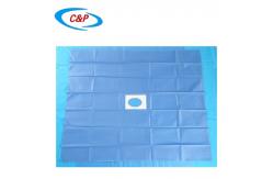 China CE Approved Surgical Barrier Aperture Drape With Adhesive Medical Consumables supplier
