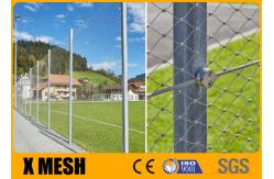 China Diamond Shape Firm Stable  2mm Wire Rope Netting Rust Resistance supplier