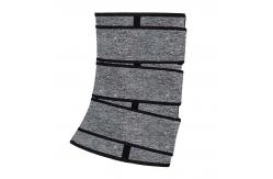 China Extreme Waist Trainer 3 Hook Black Large Triple Strap Waist Trainer OEM supplier