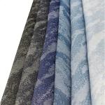 No Washing No Faded Jacquard Denim Fabric 32s 120*70 Rayon Poly Imitation Blend for sale