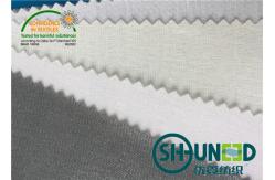 China White Cotton Interlining With Hard Handfeeling , Interfacing Material supplier