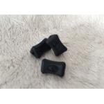 High Grade Rubber Silicone / PVC Reversible Metal Decorative Zipper Pulls