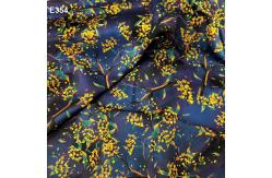 China Custom Printed Sandwashed 27mm Silk Crepe De Chine Fabric Pure Silk Brocade Fabric supplier