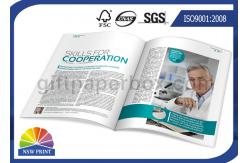 China ISO Custom Magazine Printing / Brochure Printing Services With Fast Delivery supplier