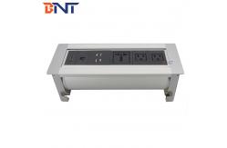 China Square edge usb charging tabletop socket box switch outlet for conference table supplier