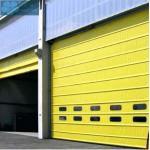 220V 0.8m/S Roller Shutter Doors With Transparent Window