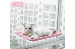 China 100% Cotton Cat Window Hammock Space Saving With Suction Cup supplier