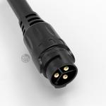 Small IP67 Connector 3 Pin Male Connector Plastic Screw M19 Series for sale