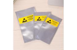 China 43X46CM Custom Foil Anti Static ESD Bags Safe Barrier Packing Shielding supplier