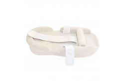 China Soft Organic Cotton Newborn Baby Pillow With Removable Slipcover supplier