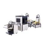 Automatic Gluing Pasting Packaging Rigid Box Positioning Machine for Mobile Phone Gift for sale