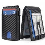 Customizable Multifunctional Luxury Aluminum Card Wallets Fit For 12 Cards for sale