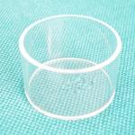 High Transparent Quartz Cuvettes For Spectrophotometer , Spectrophotometer Parts Big Round Shape for sale