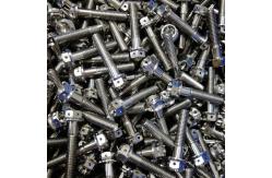 China Hexagonal Head Flange Titanium Bolts M2-M35 Size Silver Golden supplier