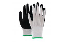 China ANSI A4 Cut Resistant Gloves , Level D Industrial Glove HPPE Nitrile Cut Resistant supplier