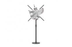 China LED Holographic Image Projector Remote Control 3D Fan Projector supplier