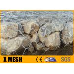 Hot Dipped Galvanized Hexagonal Gabion Mesh Woven Steel 8x10 Double Twisted