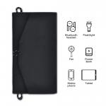 740g Sunpower ETFE 3 Fold 21w 20w Folding Solar Panel Portable Foldable Solar Charger Bag for Phone for sale