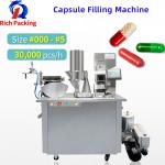 Pharmaceutical Empty Capsule Filling Machine / Semi Auto Capsule Filler Machine for sale