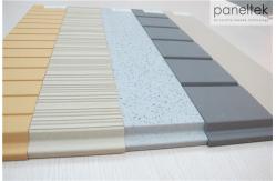 China High Strength Terracotta Panels Ceramic , Lined / Grooved / Flat Exterior Wall Cladding supplier