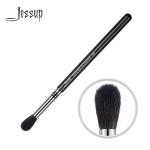 Jessup 1pc Black / Silver Tapered Blending Brush Synthetic Private Label Makeup Brush Vendors S092 for sale