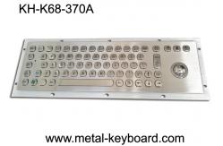 China USB Self - Service Terminal Metal Computer Keyboard with Trackball supplier