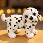 PP Cotton Filled Short Plush Simulation Dog Toy 20cm for sale