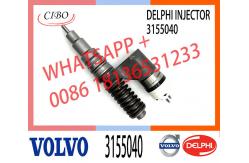 China Injector BEBE4B12001 BEBE4B12004 3155040 8113409 For VOL FH12 D12 engine supplier