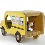 Sustainable Cat Scratcher Car Scratching Board Corrugated Paper Cat Scratcher for sale