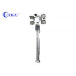 5m 6m Telescopic Camera With Light Vehicle Mounted Night Scan Light Tower for sale