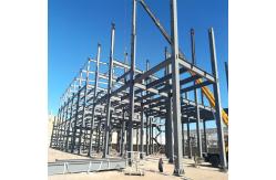 China Efficiently Designed Steel Structure Warehouse With Sliding Door And Optional Lighting System supplier