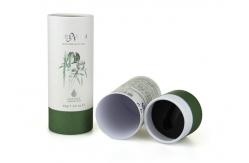 China Perfume Cardboard Tube Packaging , Custom Cylinder Container supplier