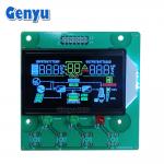 Segment LCD VA Black Background Color Icons White Digits for Inverter for sale