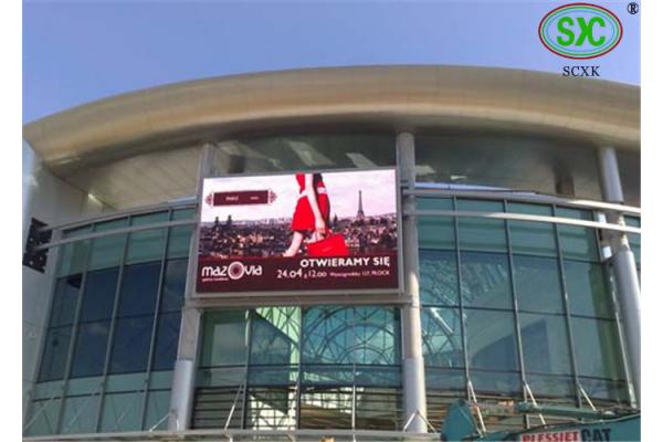 DIP P16 1R1G1B LED Billboards , Bus Station IP67 DIP346 LED Display Panel