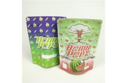 China Resealable Weed Mylar Herbal Incense Packaging Smell Proof Mylar Bag MOPP supplier