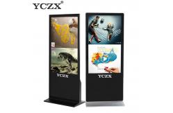 China Floor Standing LCD Advertising Display , 42 Indoor Touch Screen Digital Signage supplier