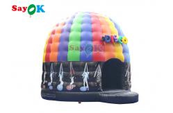 China Tarpaulin Inflatable Air Tent With LED Light PVC Party Tent Advertising supplier