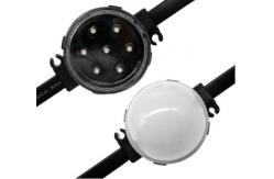 China Outdoor LED Point Lights Waterproof Pixel Screen Transparent 6000K supplier