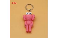 China 3D Character Keychain With Metal Key Ring Custom Keychain supplier