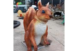 China ISO Fiberglass Sculpture Squirrel Illuminated Animals Customizable supplier