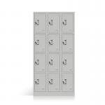 School  Stainless Steel Handle 0.6mm Steel Multi Door Storage Locker for sale